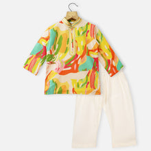 Load image into Gallery viewer, Colorful Abstarct Printed Kurta With Pajama
