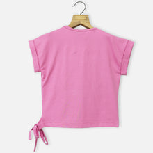 Load image into Gallery viewer, Pink Half Sleeves T-Shirt
