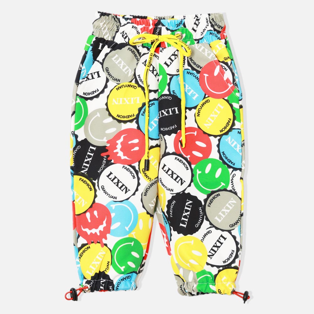 Colorful Graphic Printed Joggers
