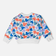 Load image into Gallery viewer, Colorful Heart Printed Full Sleeves Top
