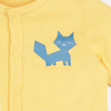Load image into Gallery viewer, Yellow Cat Theme Full Sleeves Cotton Jabla- Pack Of 3
