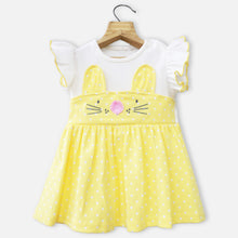 Load image into Gallery viewer, Yellow Polka Dots Dress
