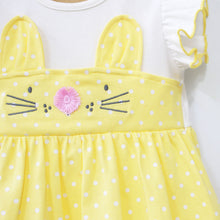 Load image into Gallery viewer, Yellow Polka Dots Dress
