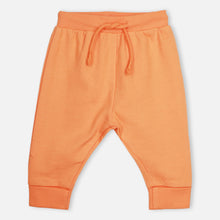 Load image into Gallery viewer, Orange Cotton Joggers
