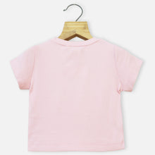 Load image into Gallery viewer, Pink Typographic Printed Top
