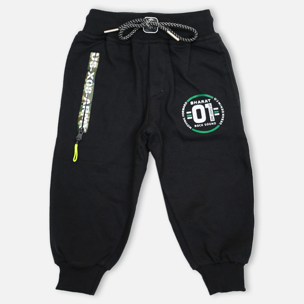 Red & Black Regular Fit Joggers