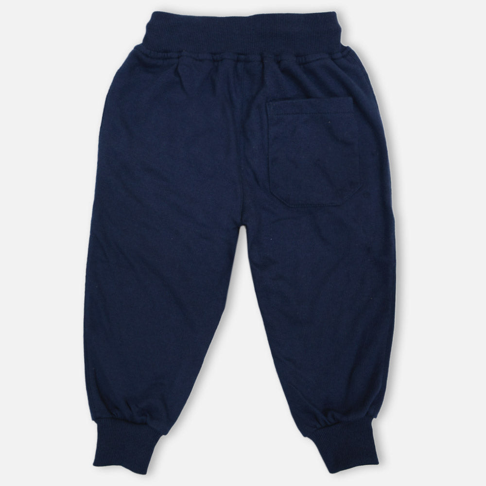 Yellow & Blue Regular Fit Joggers