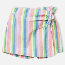 Load image into Gallery viewer, Colorful Striped Skort
