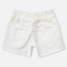 Load image into Gallery viewer, White Brooch Embellished Shorts
