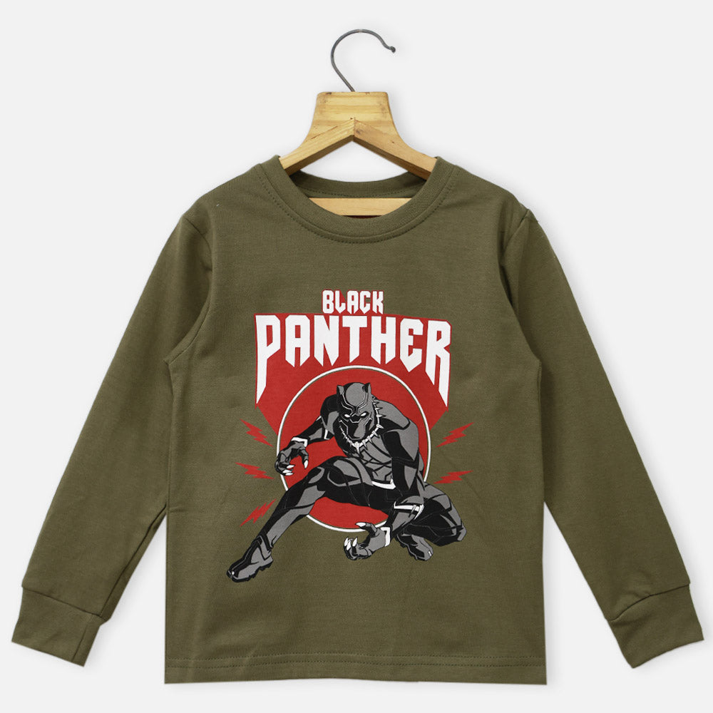Cartoon Theme Full Sleeves T-Shirt