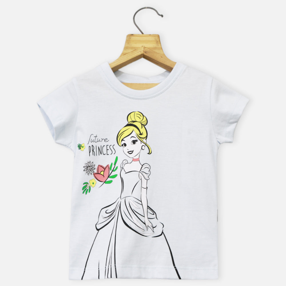 Disney Theme Half Sleeves Top