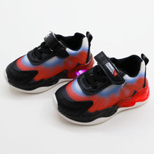 Load image into Gallery viewer, Black Sneakers With LED Light-Up
