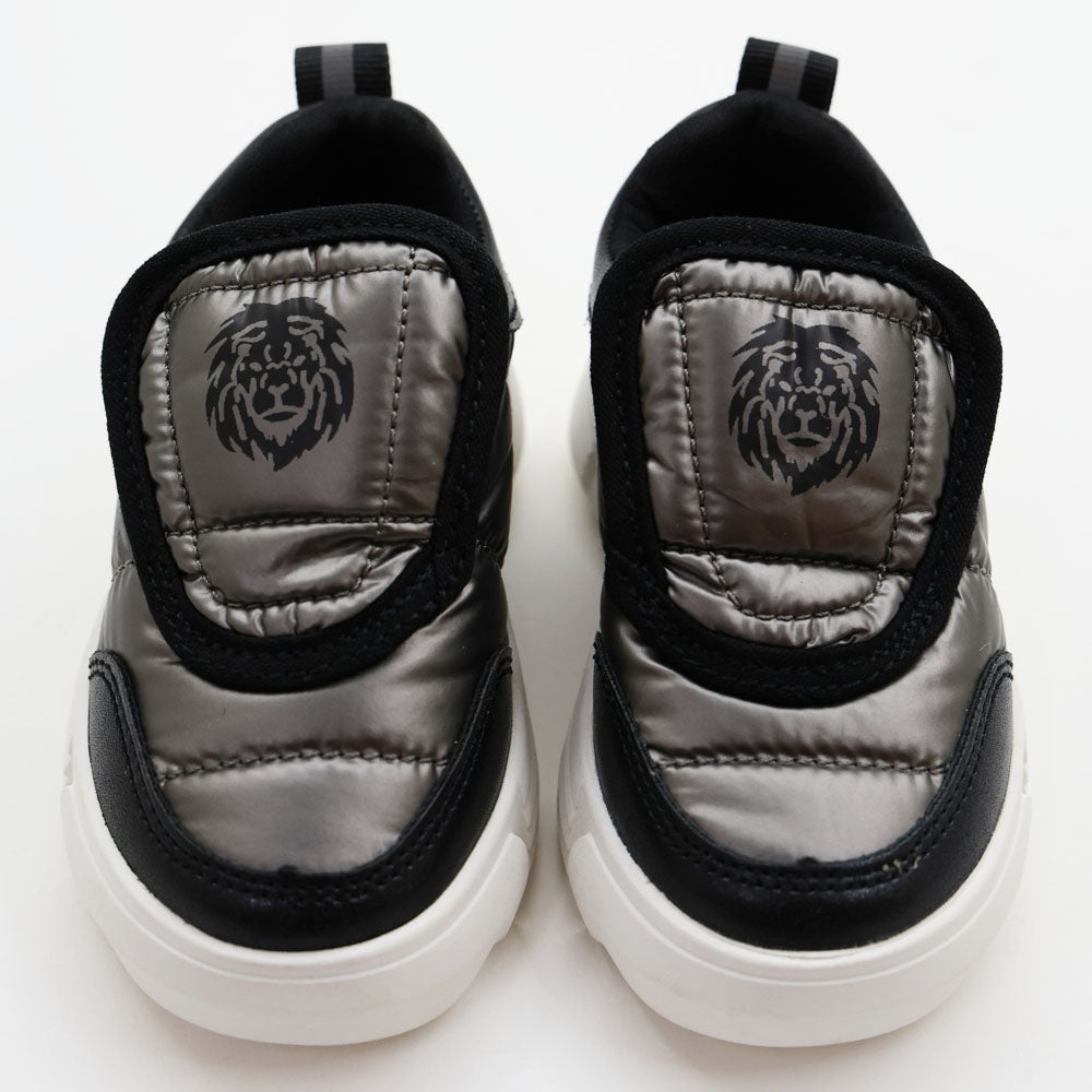 Black & Grey Comfort Classic Sneakers