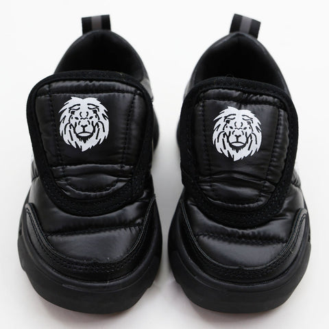 Black & Grey Comfort Classic Sneakers