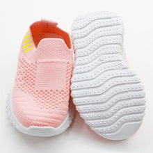 Load image into Gallery viewer, Pink Mesh Stretchable Slip-On Sneakers
