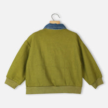 Load image into Gallery viewer, Green Full Sleeves Cardigan
