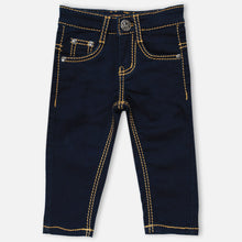 Load image into Gallery viewer, Navy Blue Skinny Fit Jeans
