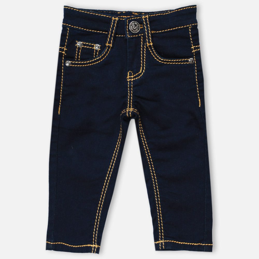 Navy Blue Skinny Fit Jeans