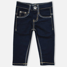 Load image into Gallery viewer, Navy Blue Slim Fit Jeans
