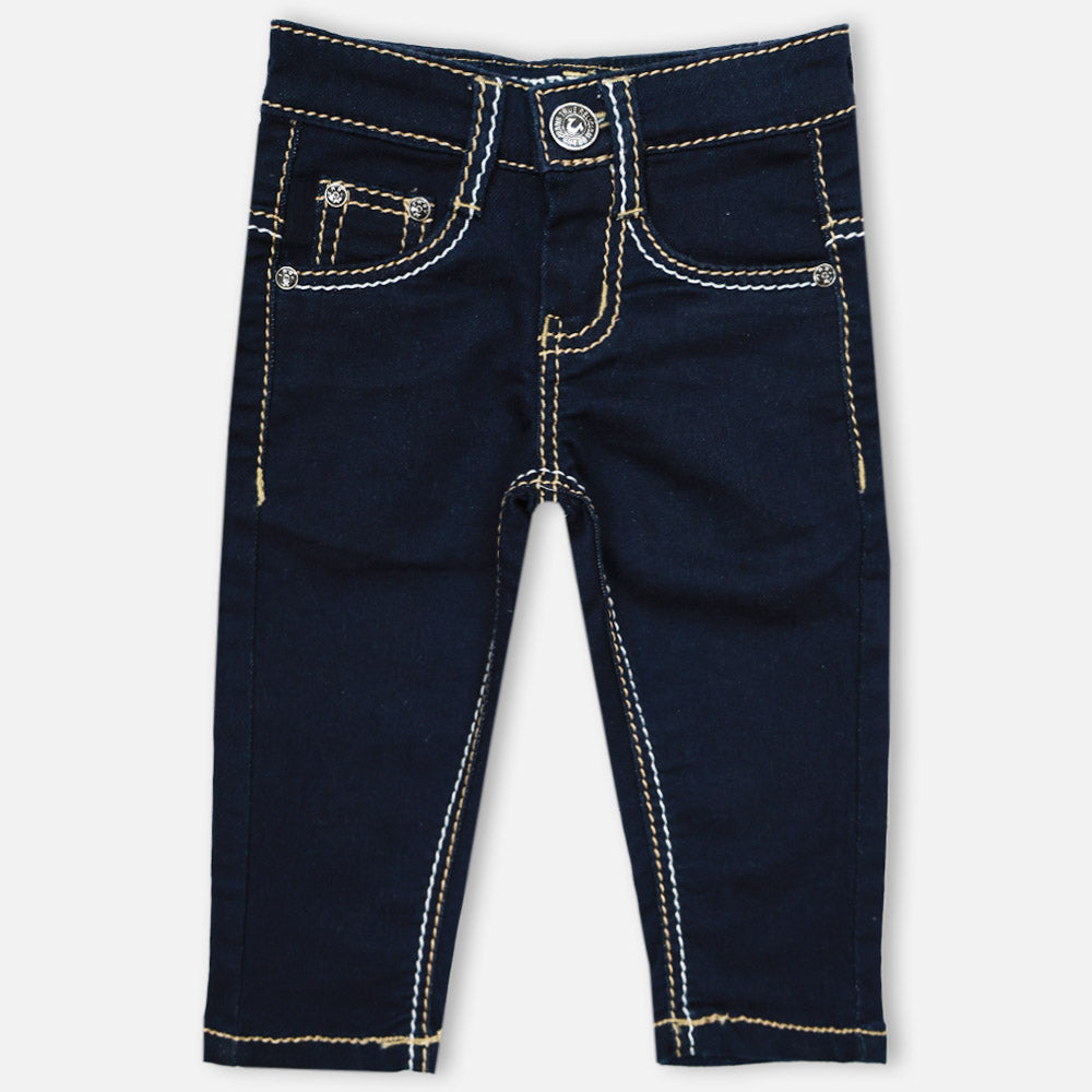 Navy Blue Slim Fit Jeans