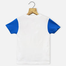 Load image into Gallery viewer, White Donald Duck Printed Half Sleeves T-Shirt
