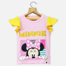 Load image into Gallery viewer, Pink Minnie Mouse Printed Top
