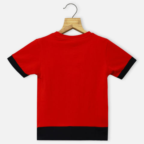 Red Disney Theme T-Shirt