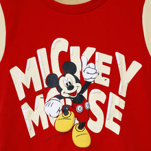 Load image into Gallery viewer, Red Disney Theme Half Sleeves T-Shirt
