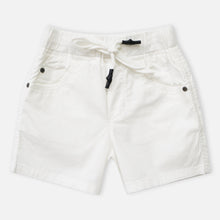 Load image into Gallery viewer, White Cotton Shorts
