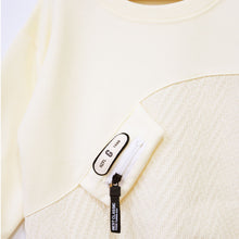 Load image into Gallery viewer, Beige Full Sleeves Sweatshirt
