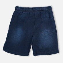 Load image into Gallery viewer, Blue Elasticated Waist Denim Shorts
