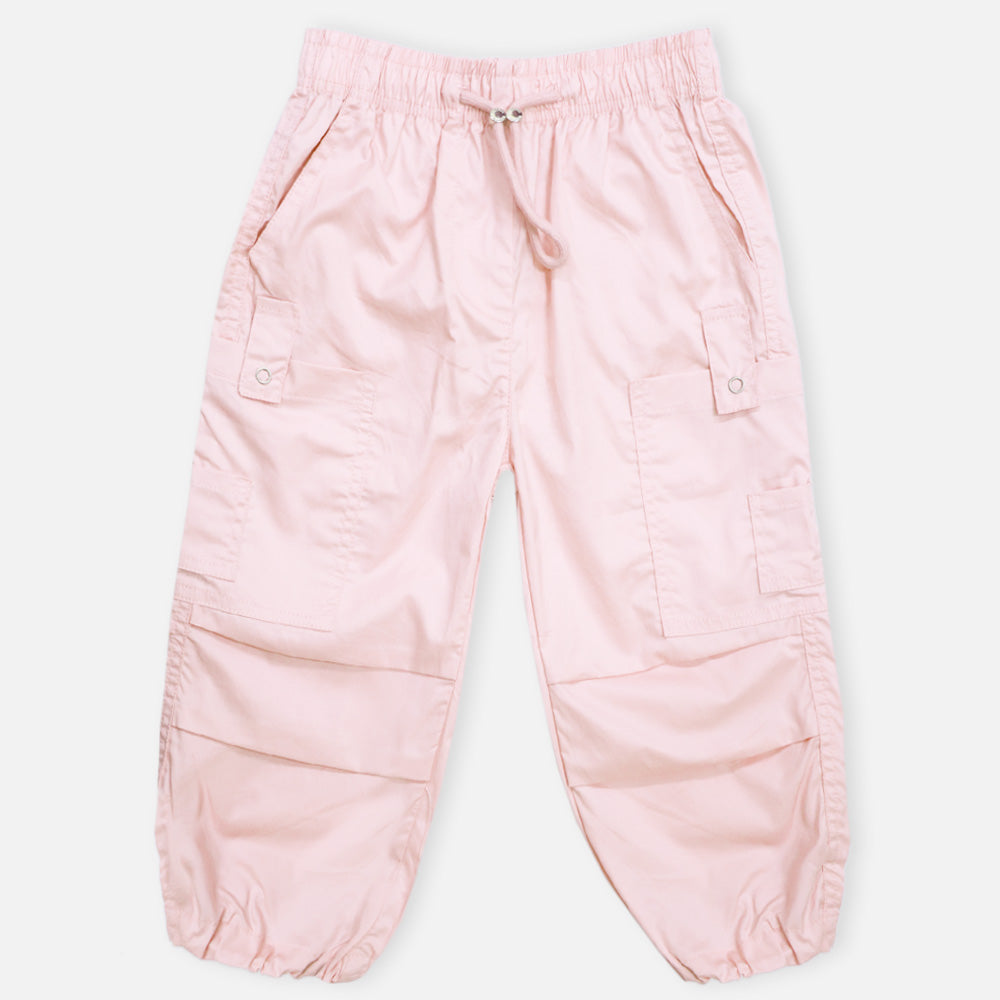 Pink & Mint Blue Parachute Pants