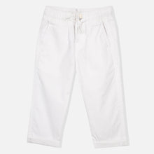 Load image into Gallery viewer, White Elasticated Waist Cotton Pant
