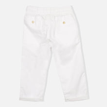 Load image into Gallery viewer, White Elasticated Waist Cotton Pant
