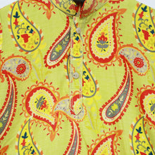 Load image into Gallery viewer, Green Paisley Printed Kurta With Pajama
