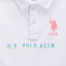 Load image into Gallery viewer, White Pure Cotton Polo T-Shirt
