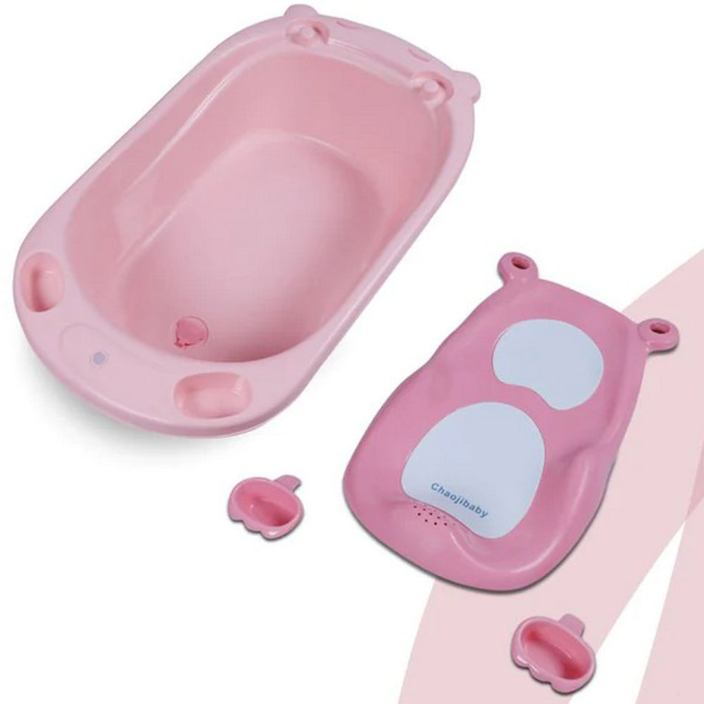 Plastic Bathtub With Shower Mug Bath Toddler Seat 2 In 1