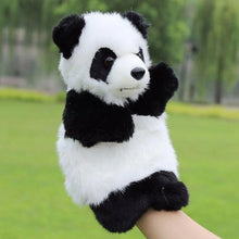 Load image into Gallery viewer, White Panda Shaped Hand Puppet
