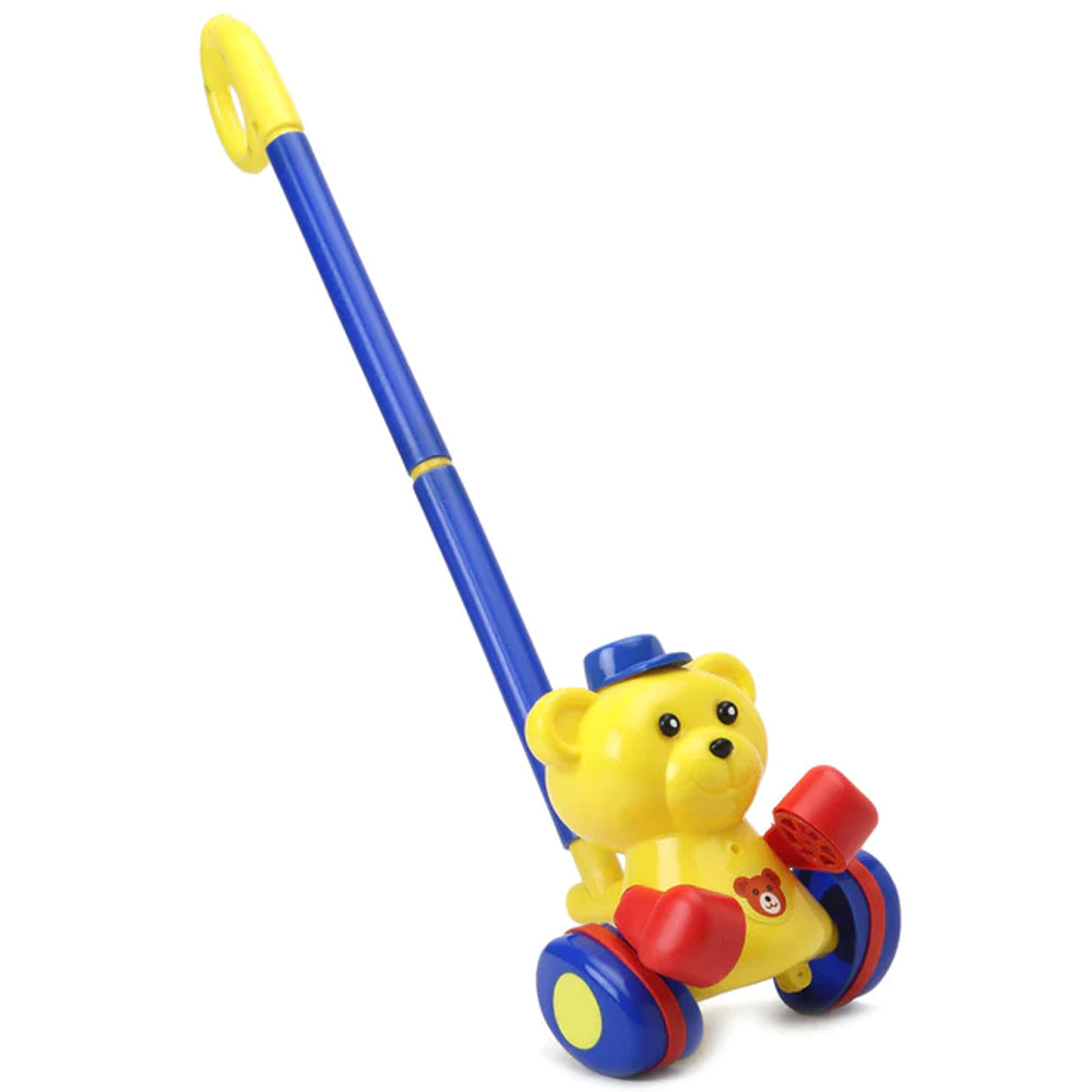 Push And Pull Along Teddy Rider For Toddlers
