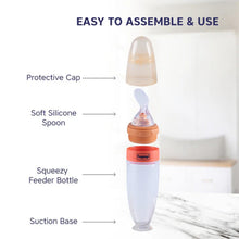 Load image into Gallery viewer, Soft Squeezy Silicone Food Feeder - 90ml
