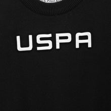Load image into Gallery viewer, Black Embossed Logo Cotton Sweater

