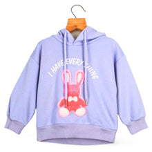 Load image into Gallery viewer, Yellow &amp; Lilac Front Applique Hoodie
