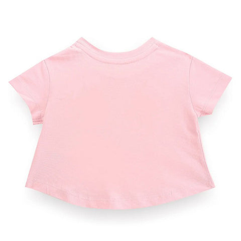 Pink Flip Sequin Cotton T-Shirt