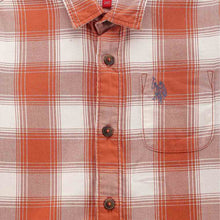 Load image into Gallery viewer, Rust Tartan Checked Twill Cotton Shirt
