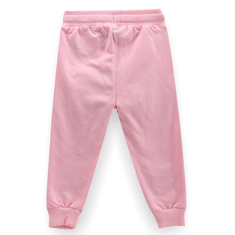 Pink Flip Sequin Cotton Joggers
