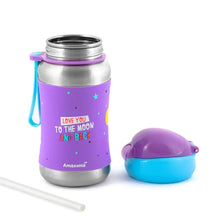 Load image into Gallery viewer, Purple Unicorn Sport Sipper Stainless Steel Bottle
