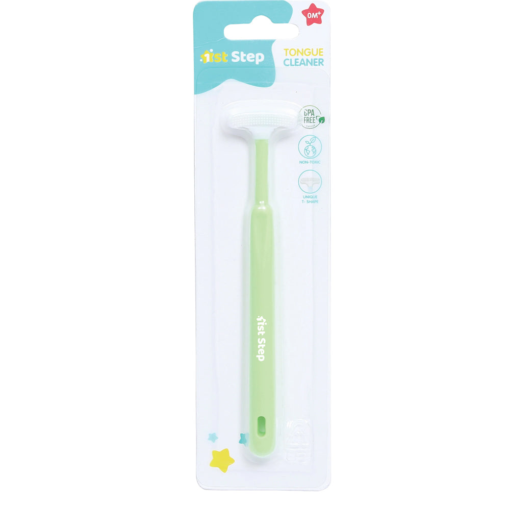 Green Silicone Tongue Cleaner