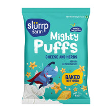 Load image into Gallery viewer, Slurrp Farm Cheese &amp; Herbs Mighty Munchies -20gm
