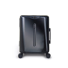 Load image into Gallery viewer, Miamily Midnight Black Ride-On Trolley Carry-On Luggage- 18 Inches
