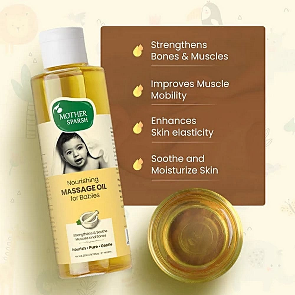 Mother Sparsh Baby Massage Oil-100ml